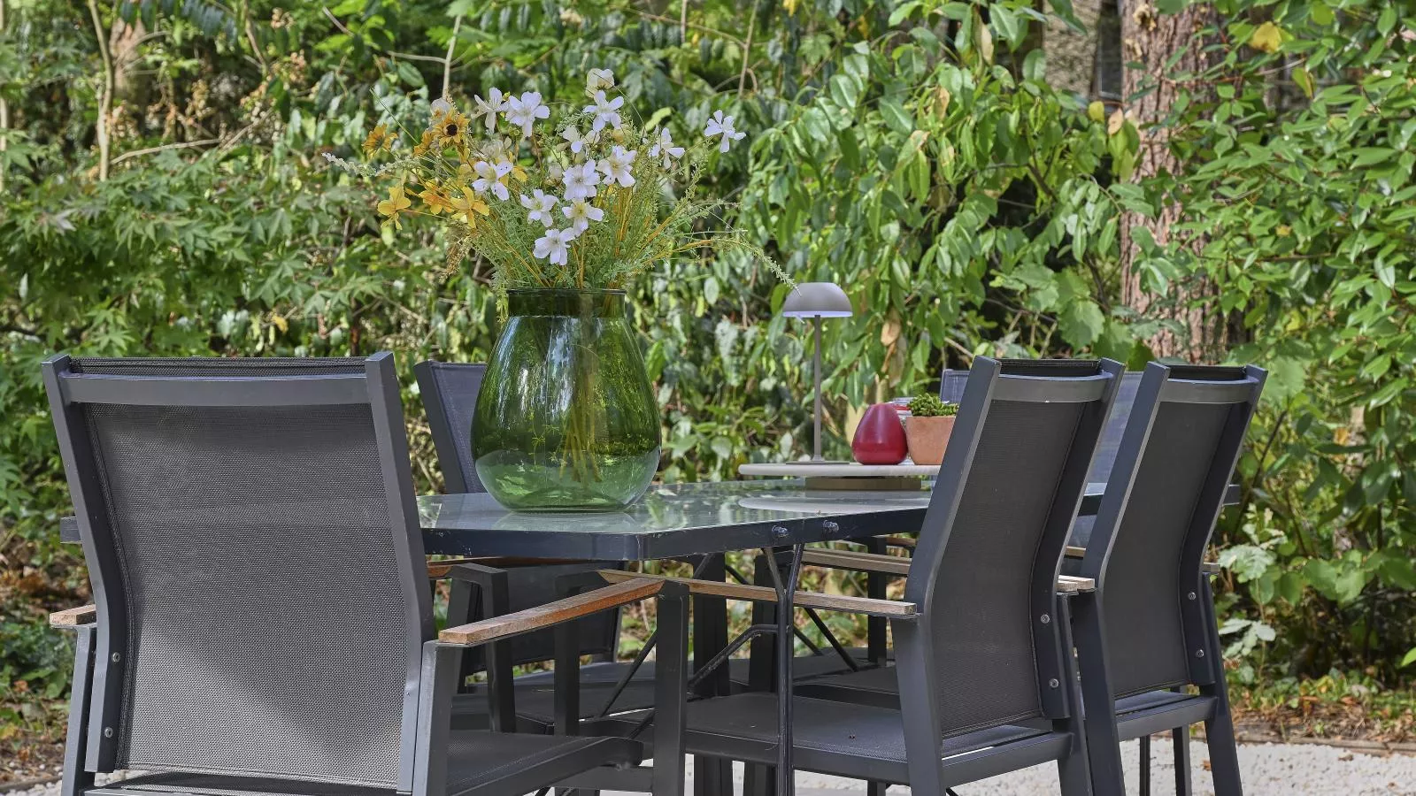 Hoeve Sonnevijver-Jardins en été