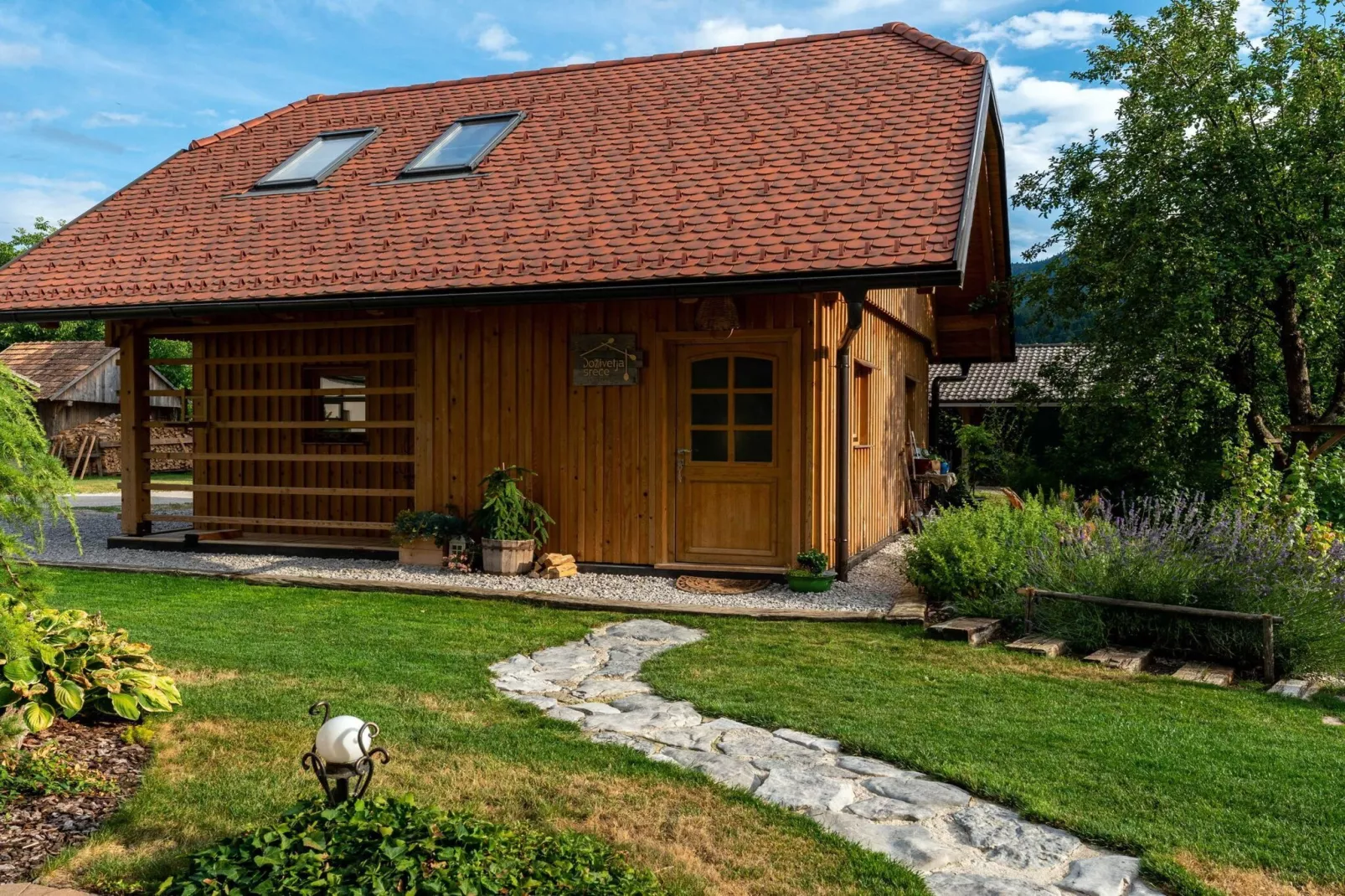 Echo Valley Hillside Holiday Home with Sauna - Two Bedroom Holiday Home with Sauna-Im Freien