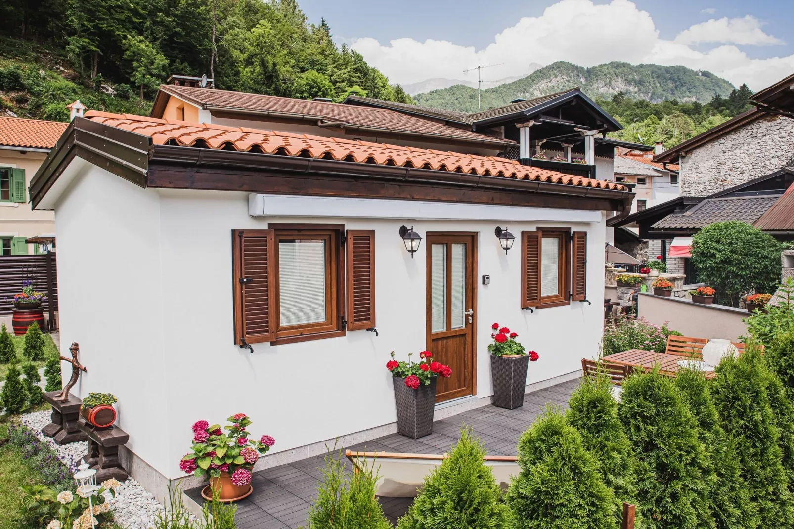 Enchanting Rural Apartment with Terrace - Studio Apartment with Terrace-Outdoor