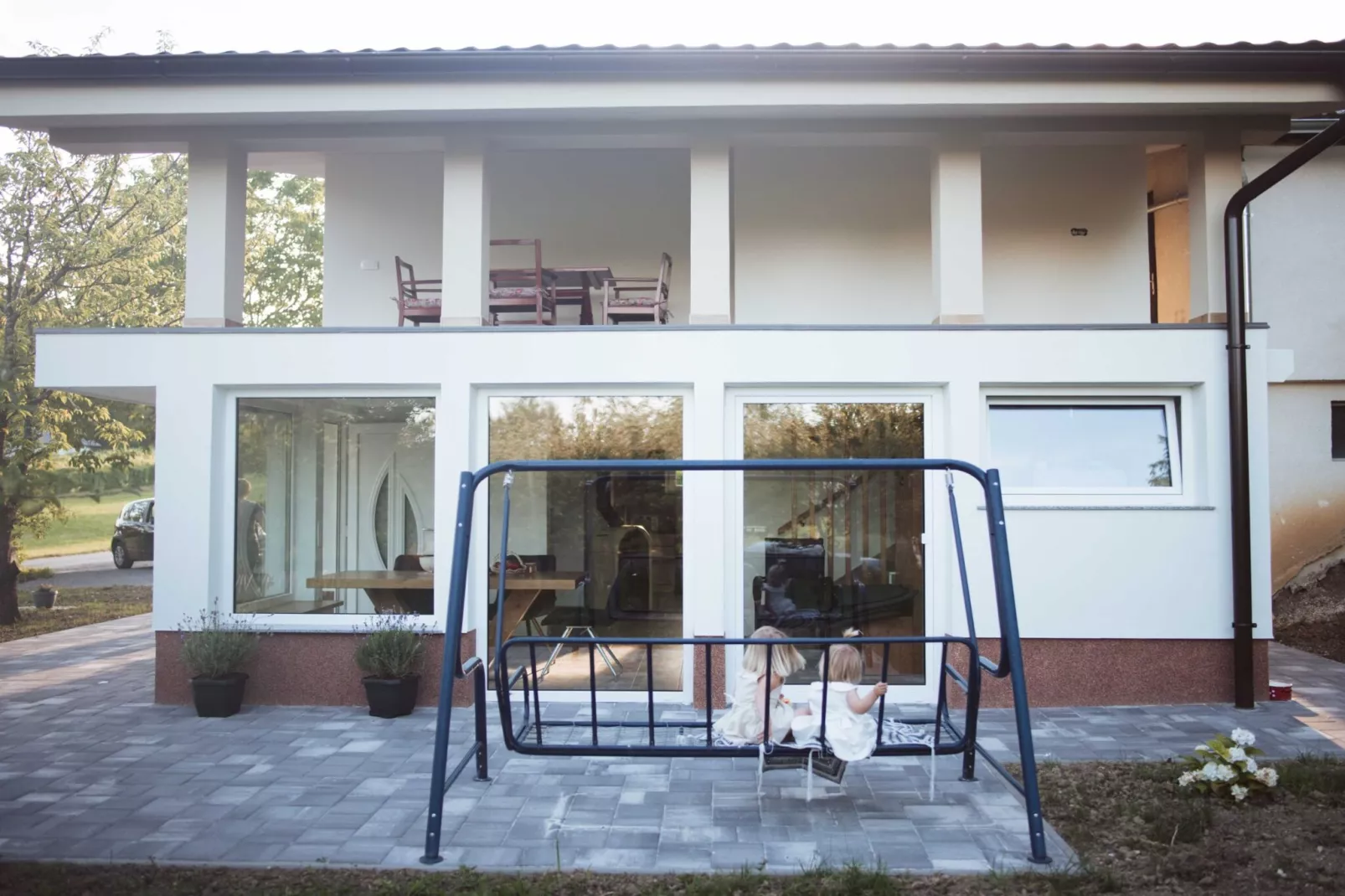 Cozy Holiday Home with Fireplace and Scenic Hills in Bistrica ob Sotli - Two Bedroom Holiday Home-Outdoor