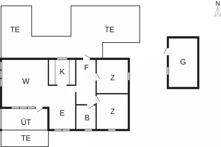5 Sterne Ferienhaus in Fårevejle-Grundriss