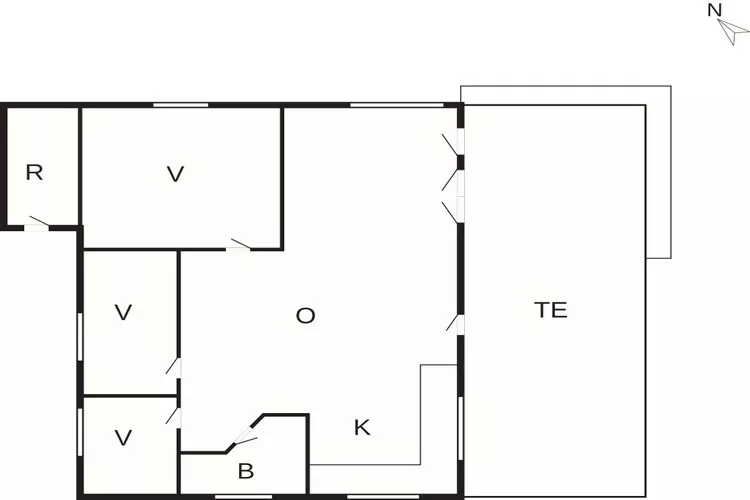 5 etoiles maison de vacances a Allinge-Plan