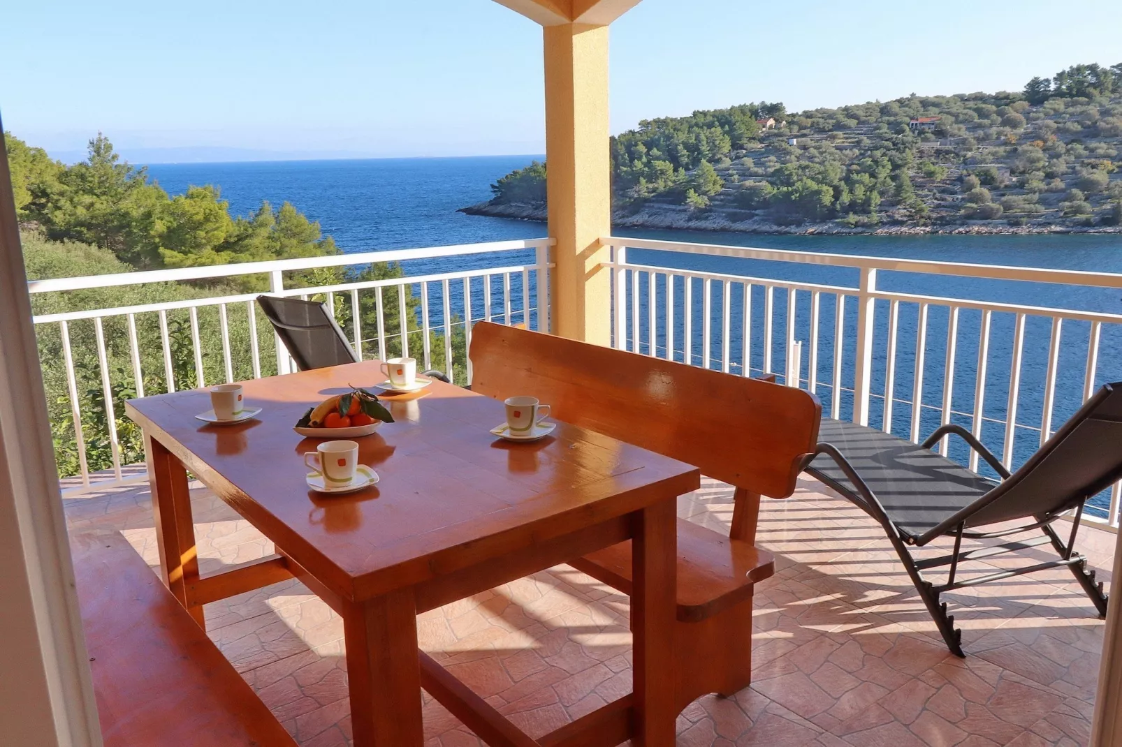 Peaceful Holiday House Senija - Four bedroom Holiday Home with Terrace and Sea View-Terrace