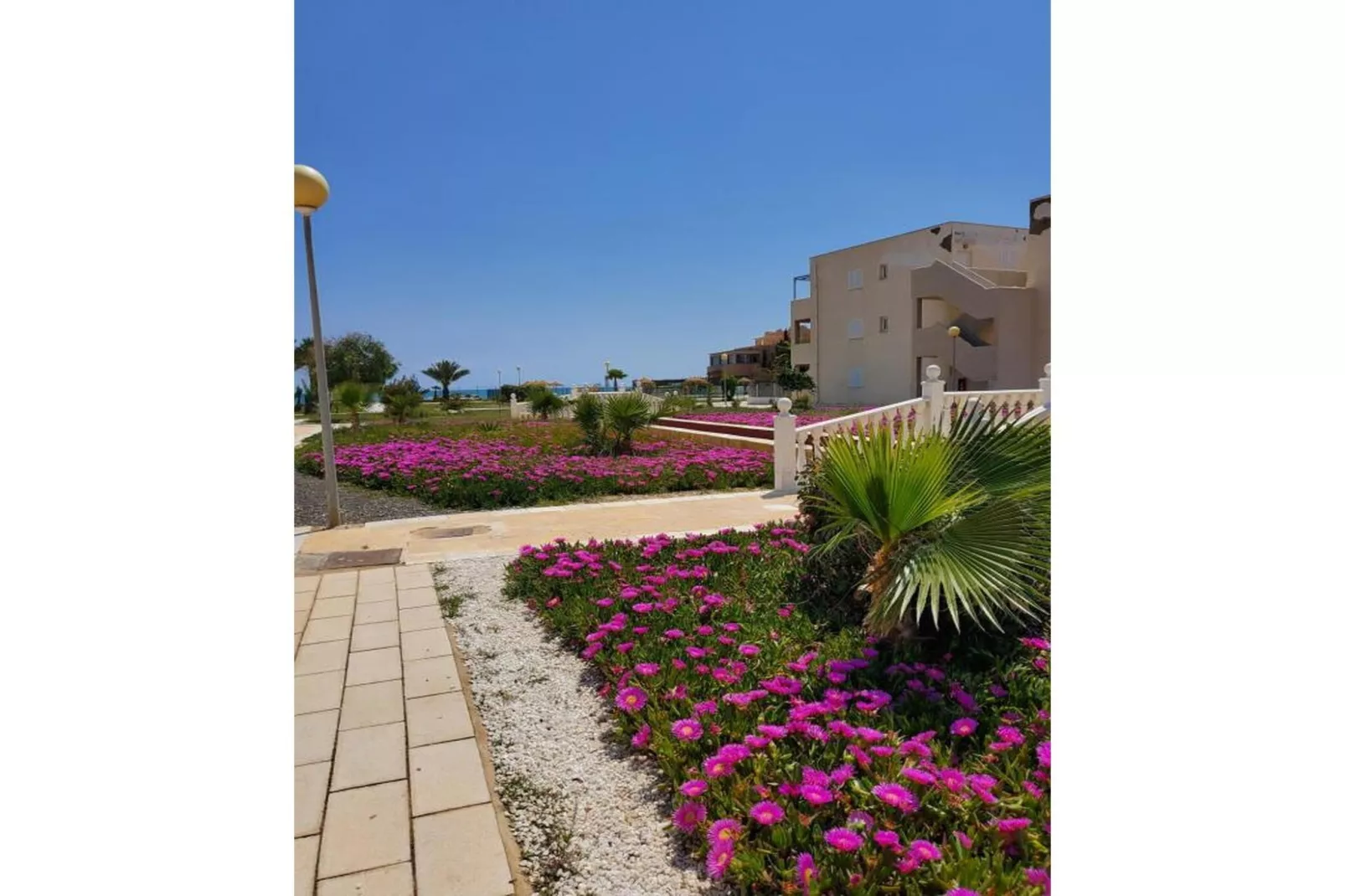 CT 369 AL - Faro's Apartmento Naturista - Primera Linea Vera Playa-Jardins en été