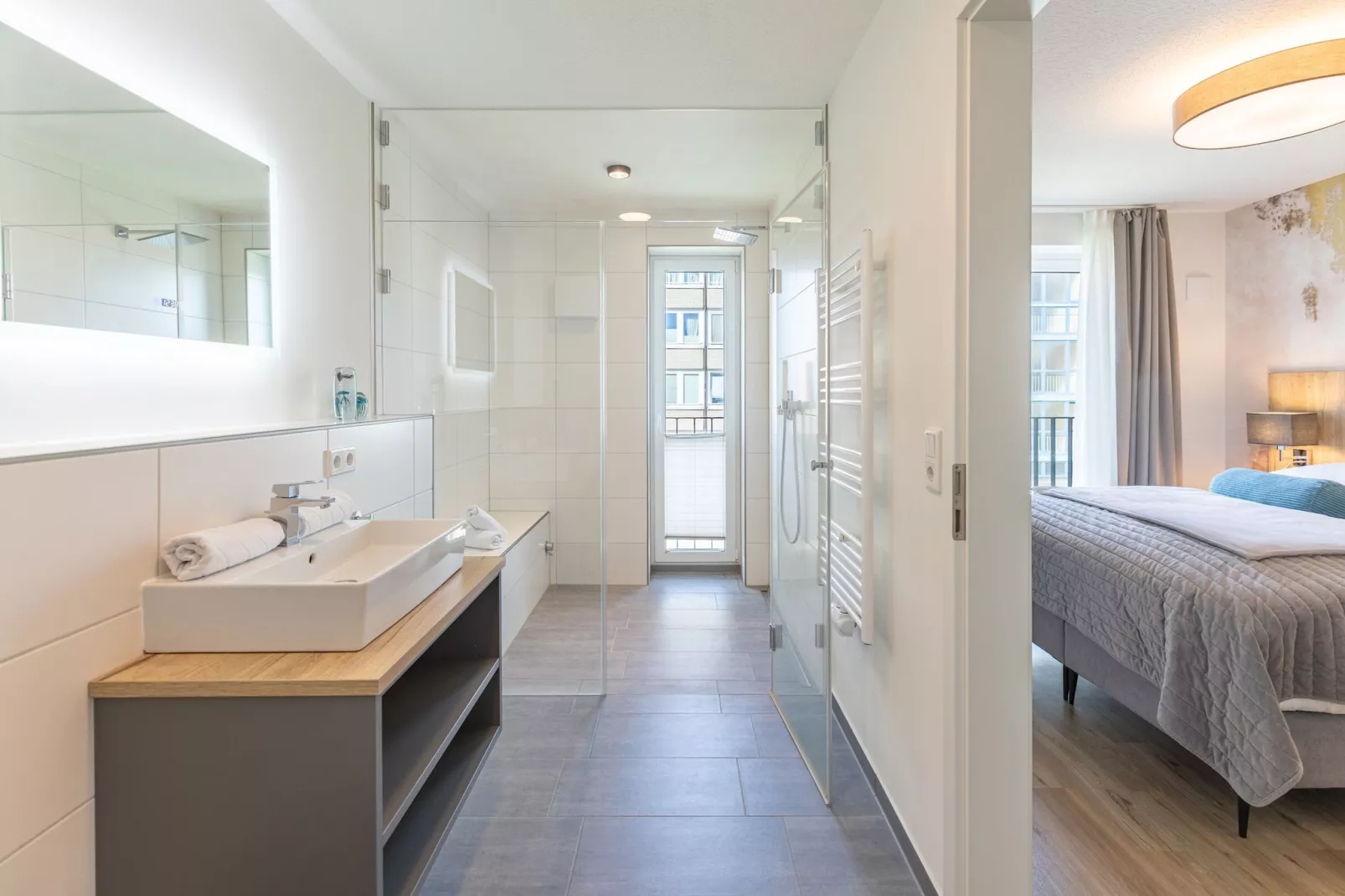 Wattsegler de Luxe auf Nordstrand-Salle de bain