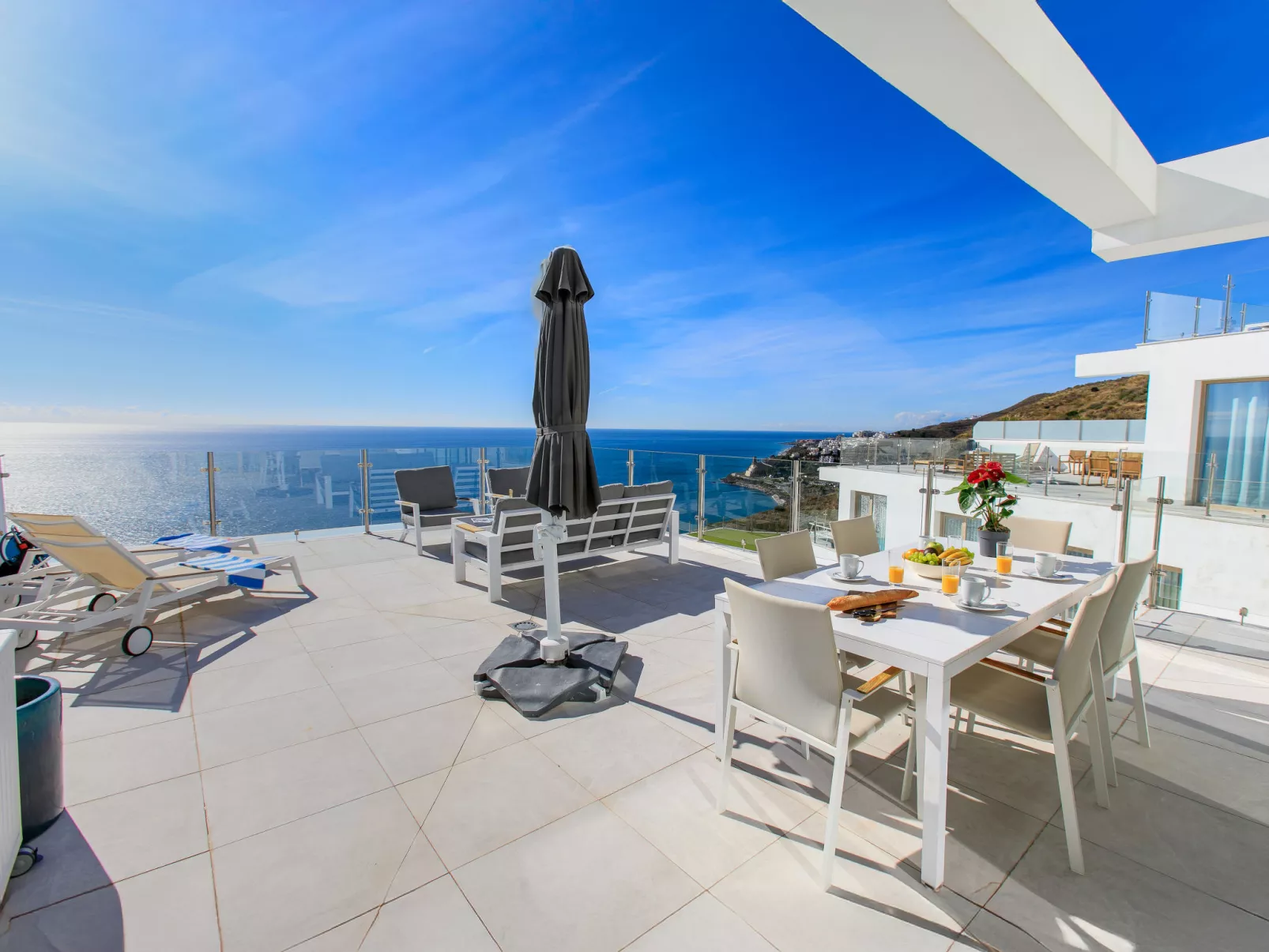 Ocean view sauna & Spa-Draußen