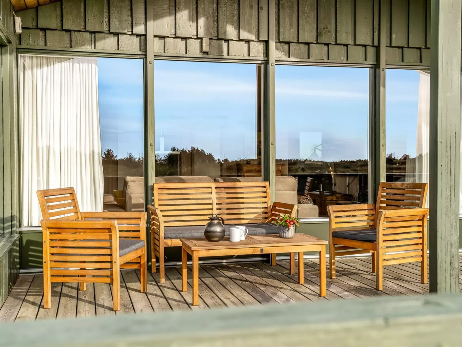 "Fransine" - 480m from the sea-Draußen