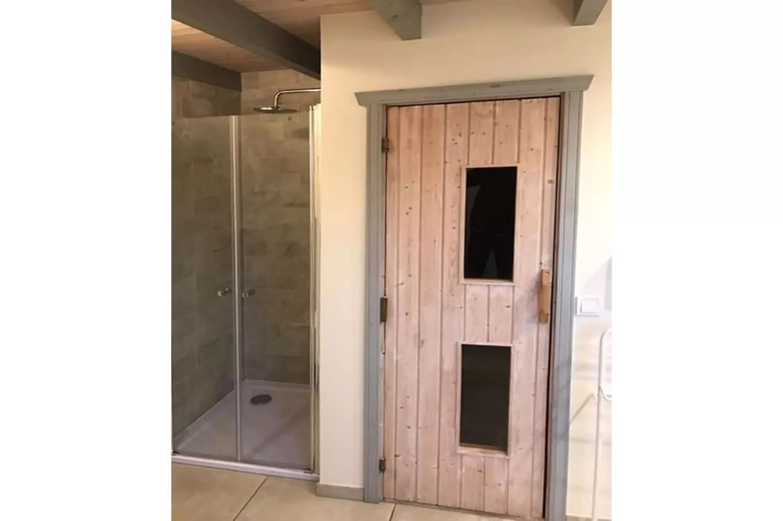 FH Wildgans Comfort mit Sauna & Kaminofen 81 qm 77-Badezimmer