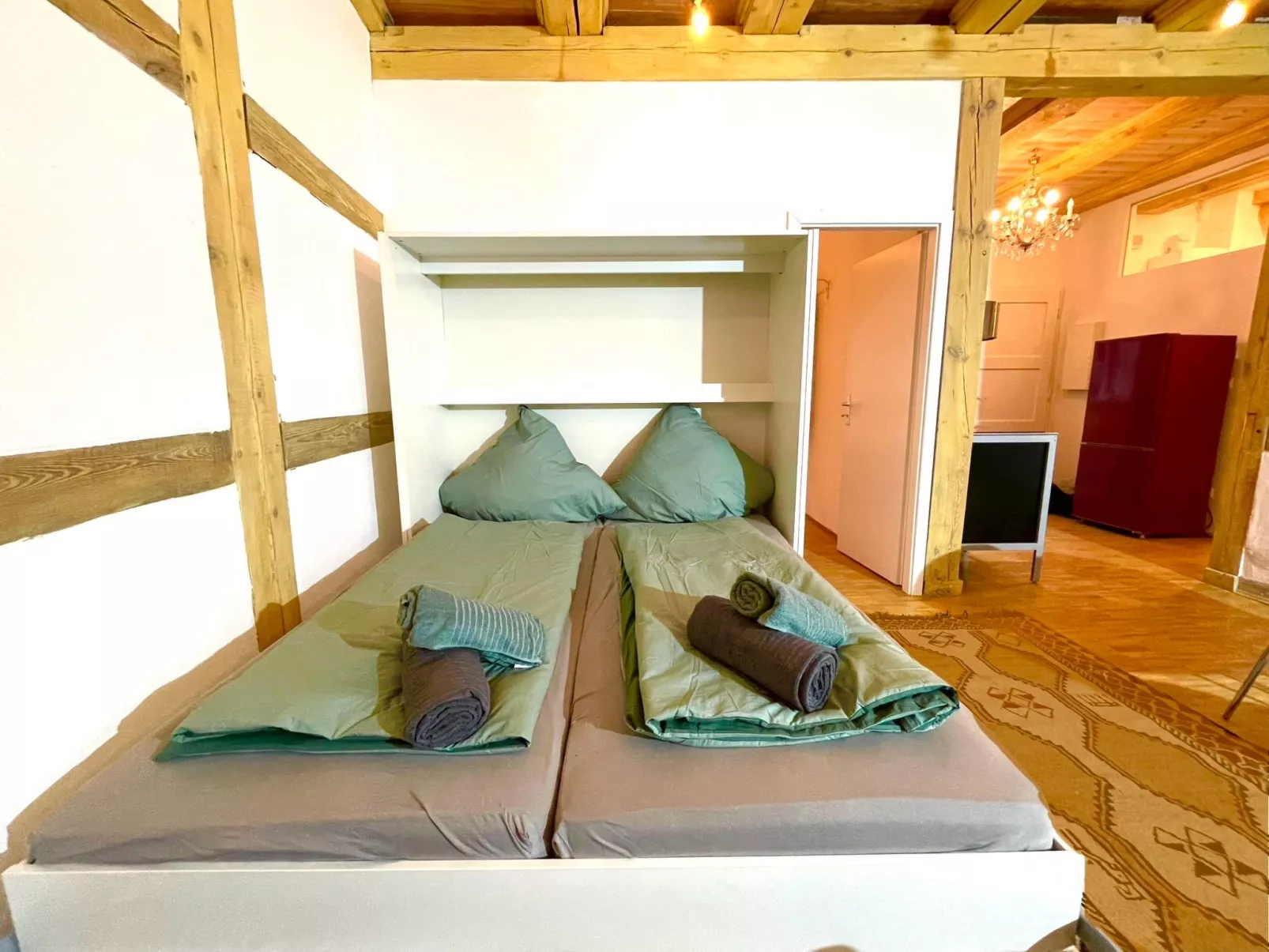 Fachwerkhaus nahe Olympiastadion-Dedans