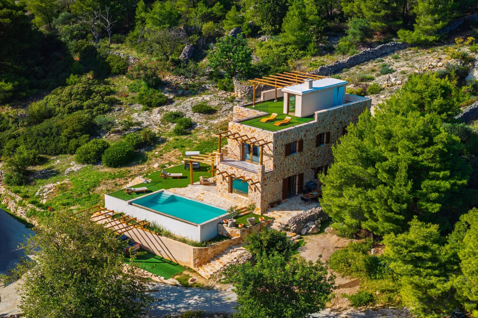 Authentic Villa Fisola-Areas within 1km in summer