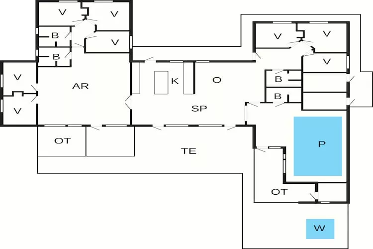5 star holiday home in Bogense-Floor plan