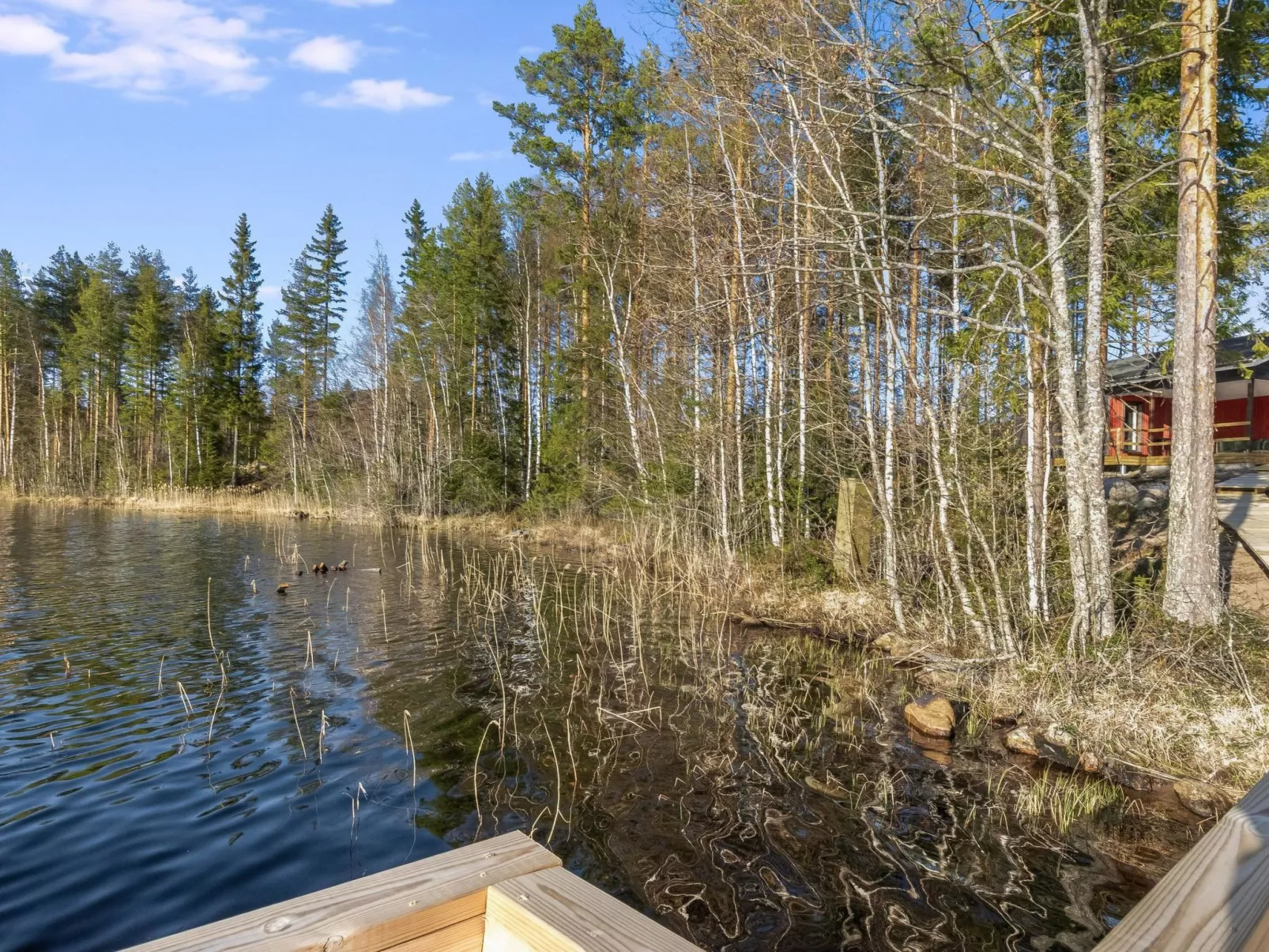 Järven idylli-Inside