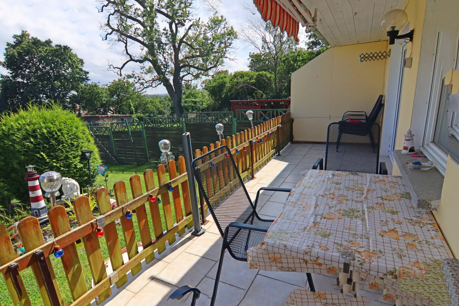 Ferienwohnung Kröpelin 4 P-Terrasse / balcon