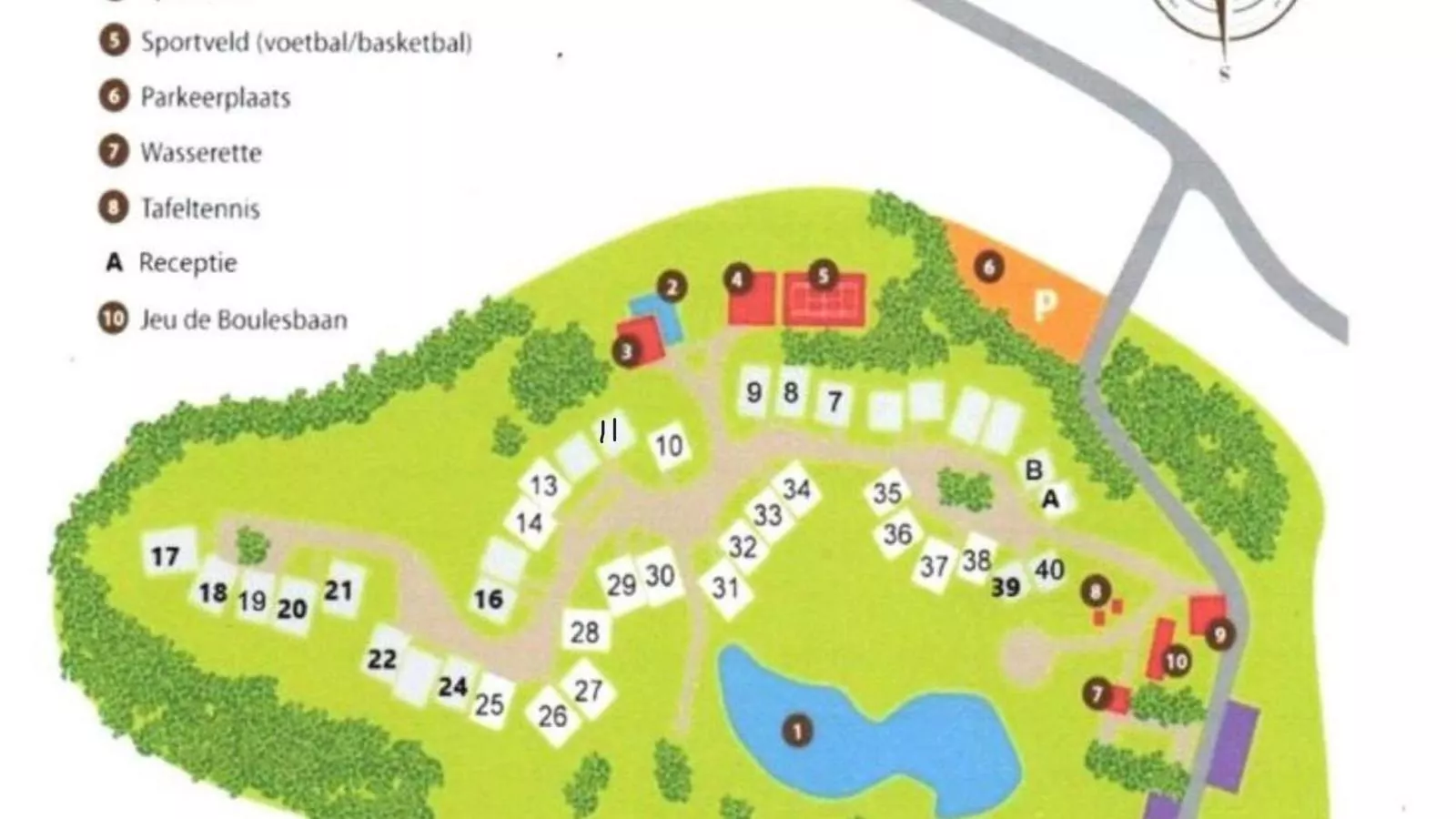 Lac Bleu huis nr 13-Plan