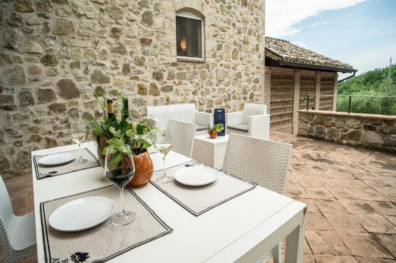 Fuoco-Terrasse/Balkon