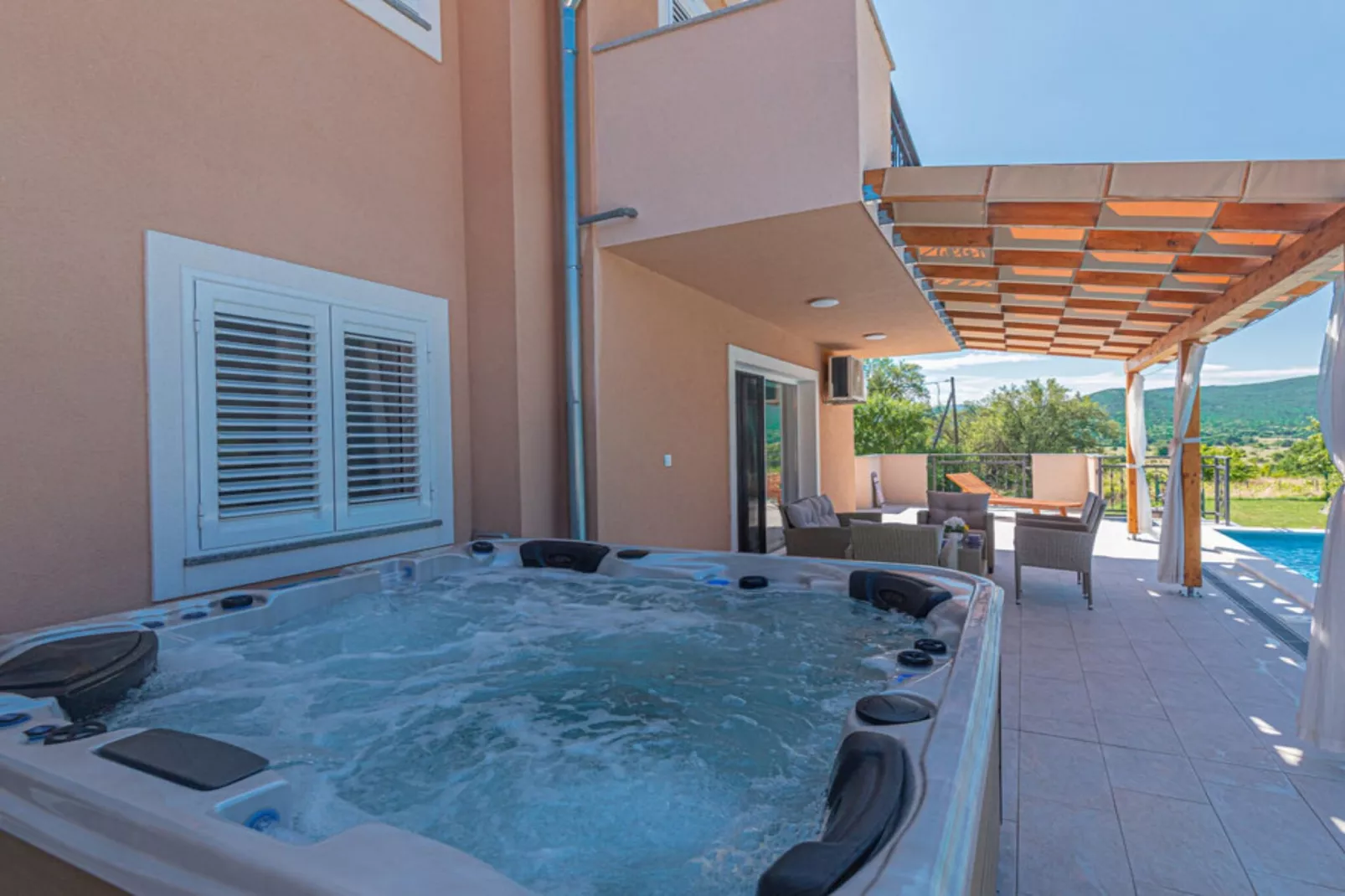 Villa Maria with Outdoor Pool - Five Bedroom Villa with Outdoor Pool-Swimming pool