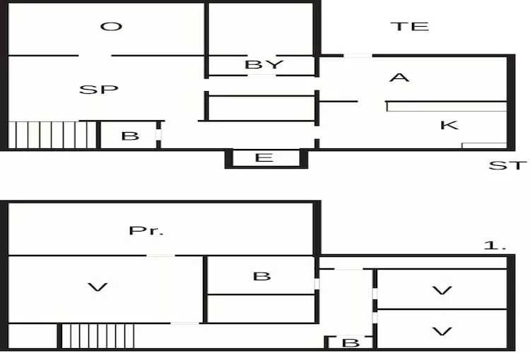 Historic Country Home in Alberga-Floor plan