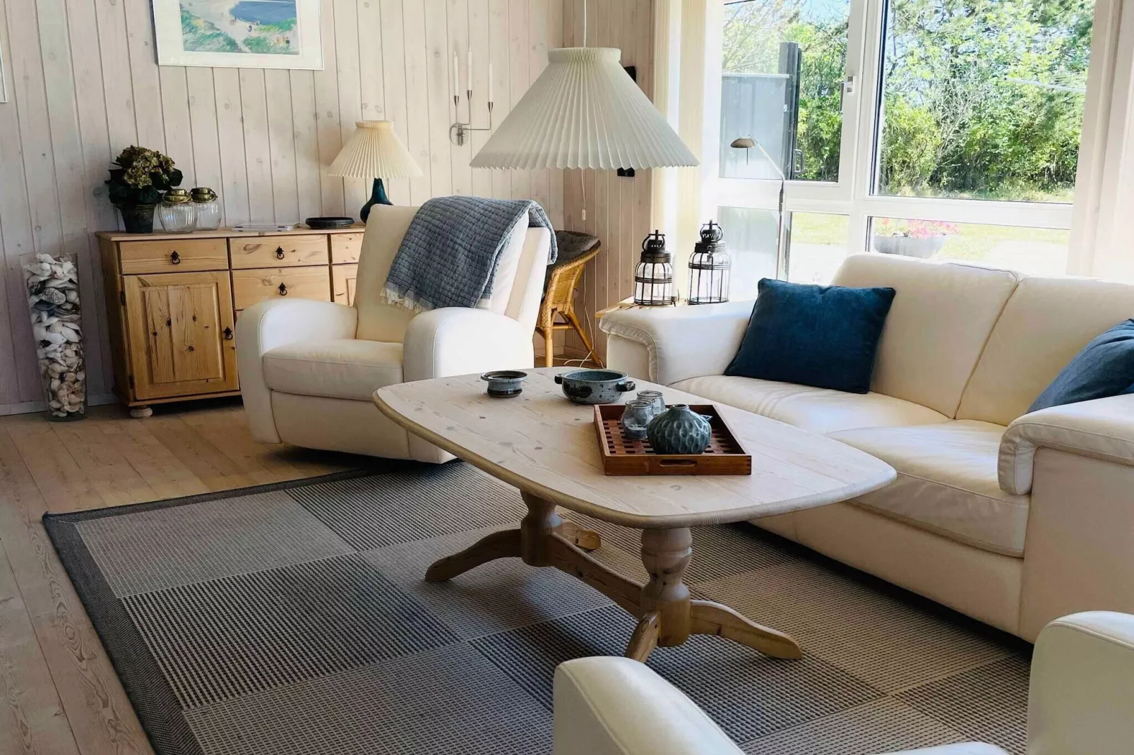 5 Sterne Ferienhaus in Sæby-Innenbereich