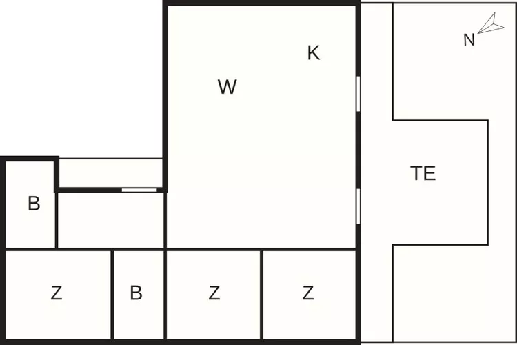 4 etoiles maison de vacances a Asnæs-Plan