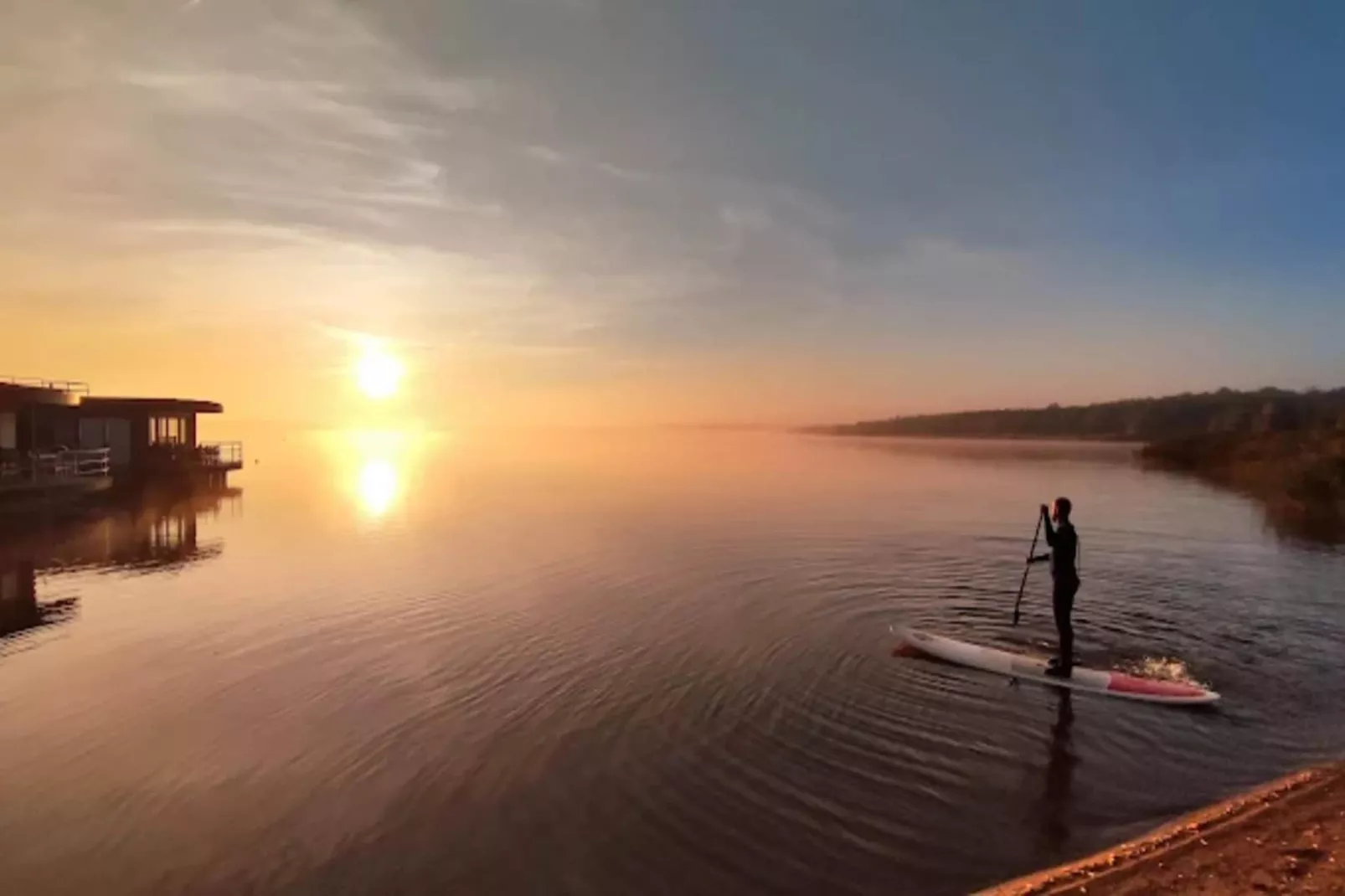 Hausboot am Gräbendorfer See-Zones été à 1 km
