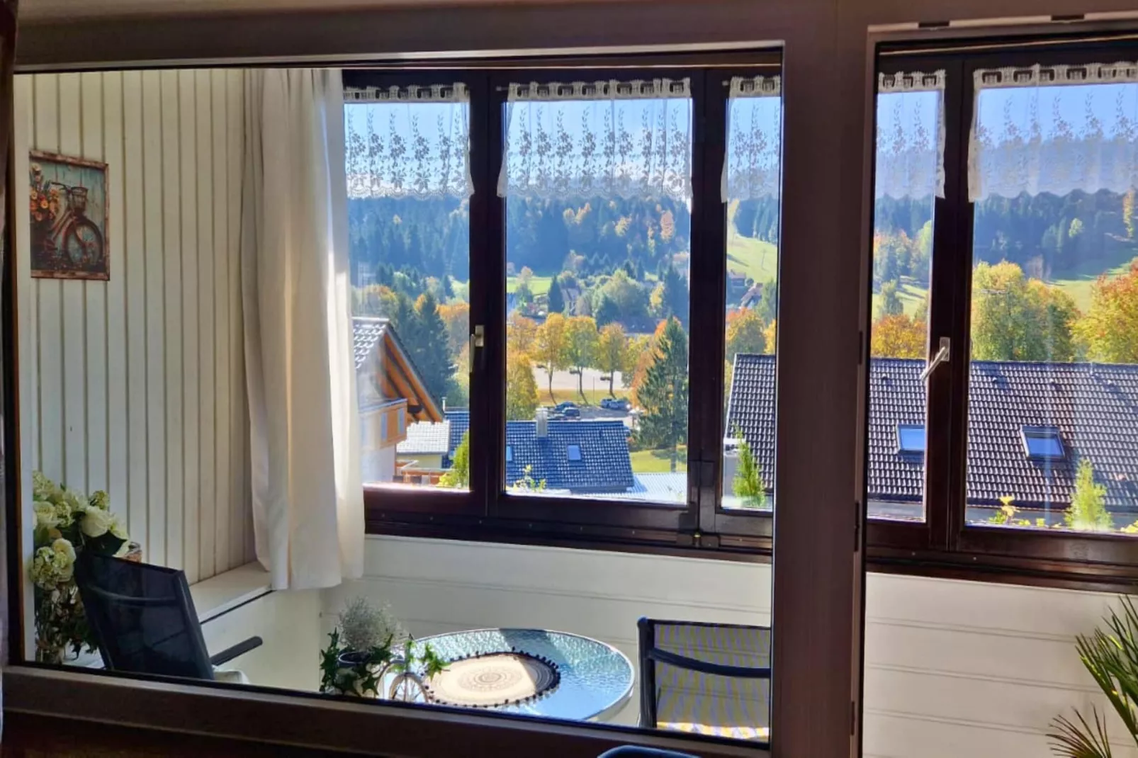 Ferienwohnung Herrischried an der Skipiste-Terrace balcony