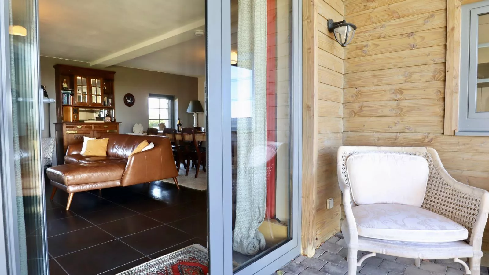 Petit Wilogne-Terrasse/Balkon