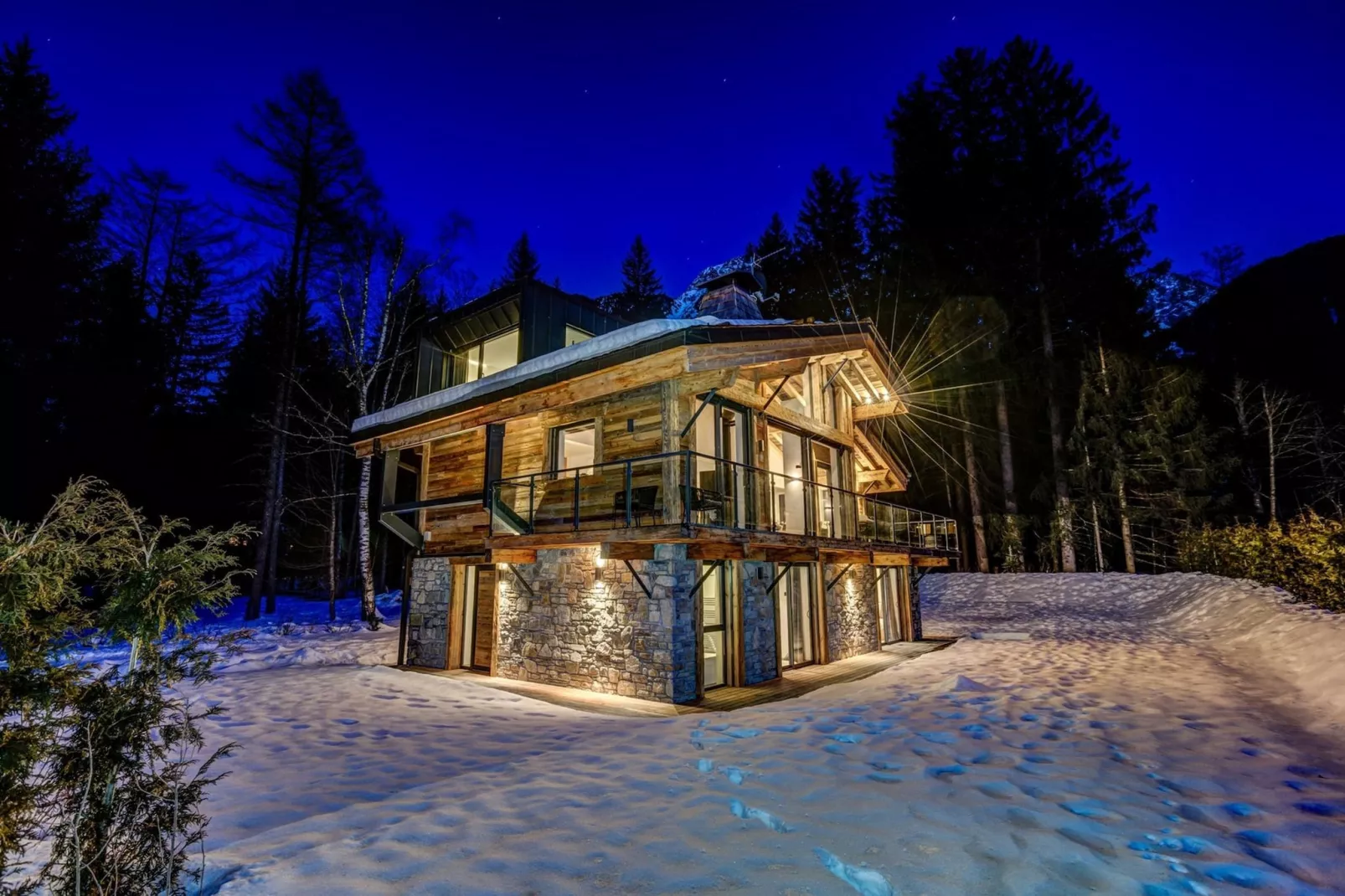 Black Pearl-Außenbereich Winter