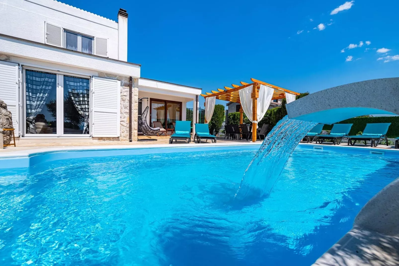 Sea view Villa Elia-Schwimmbad