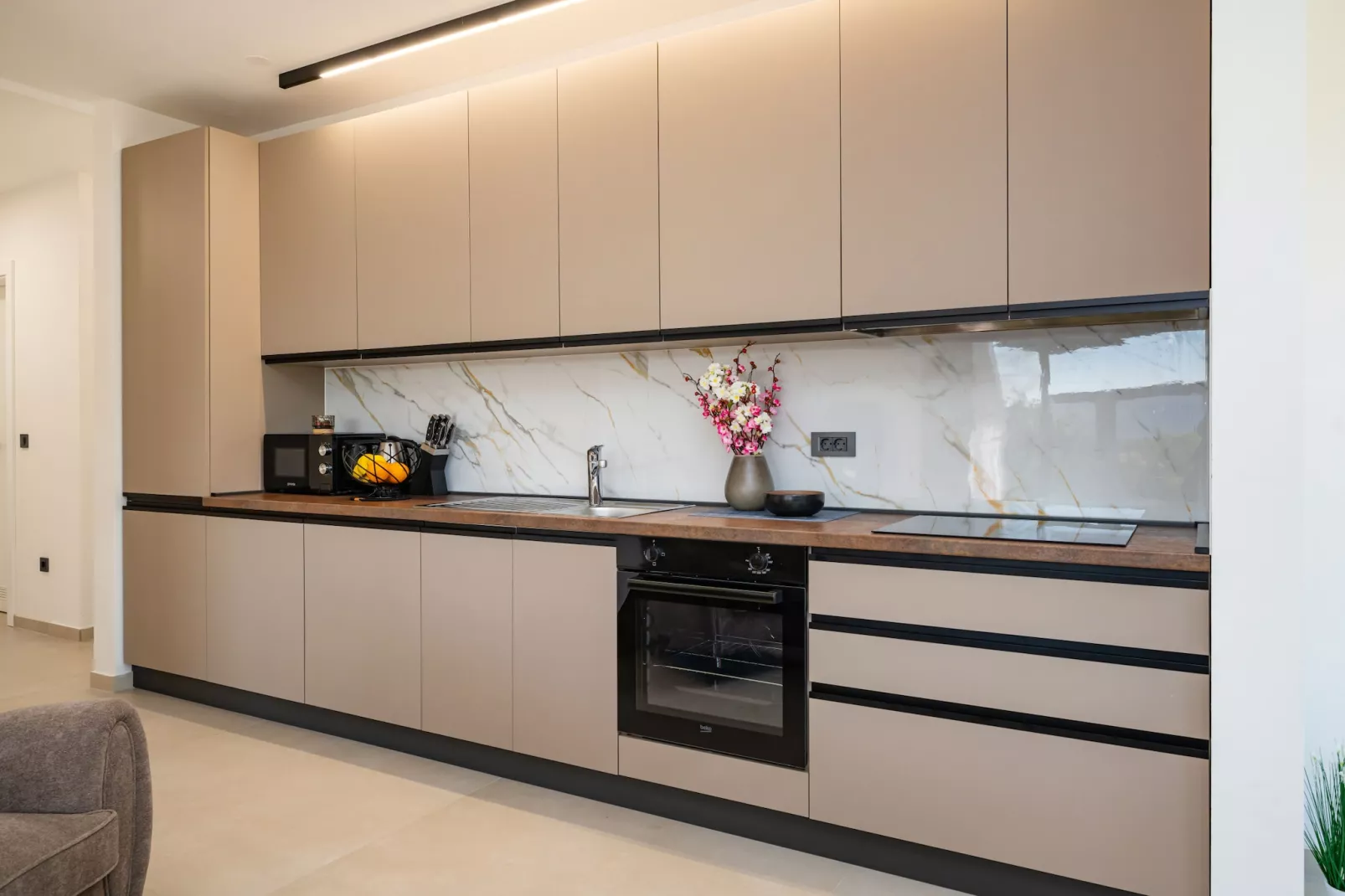 Sea view Villa Senti-Cuisine