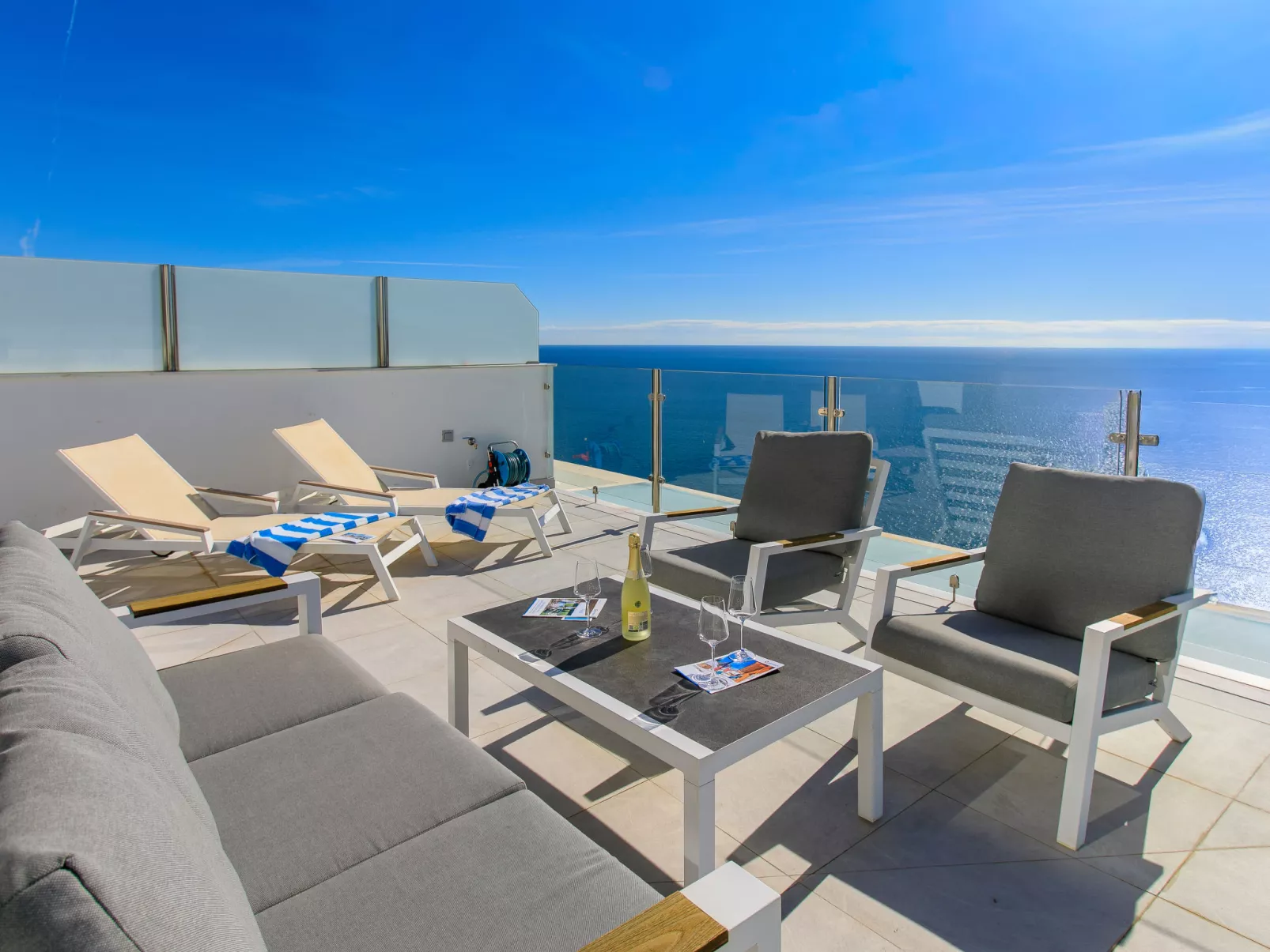 Ocean view sauna & Spa-Draußen