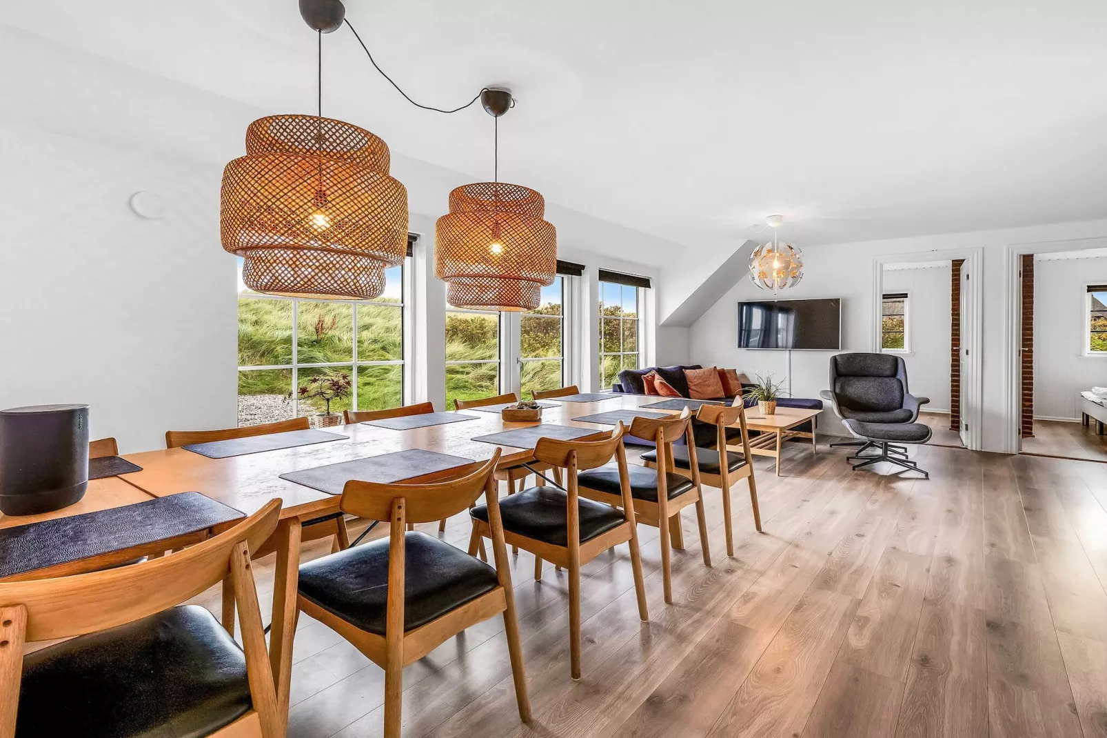 Maison de vacances pour 10 a Ringkøbing-Intérieur