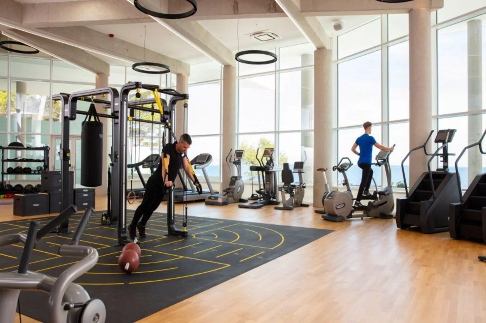 Apartments Punta, Veli Losinj-3-Raum-App., A3 (3+2), ca. 60 qm, für 5 Pers.-Gym