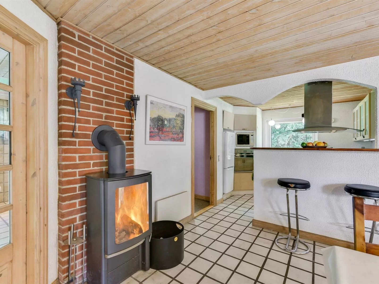 "Billing" - 11km from the sea-Drinnen