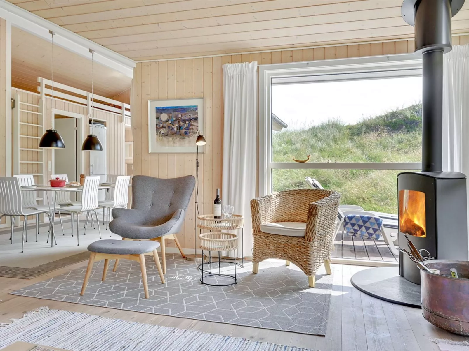 "Asvalde" - 150m from the sea-Drinnen