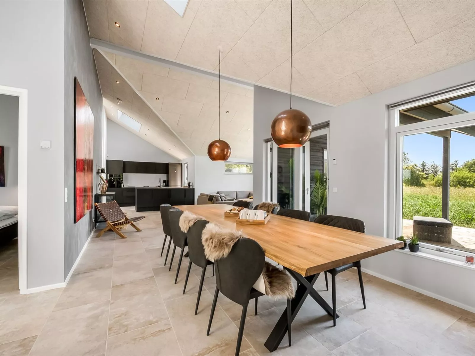 "Måns" - 500m to the fjord-Inside