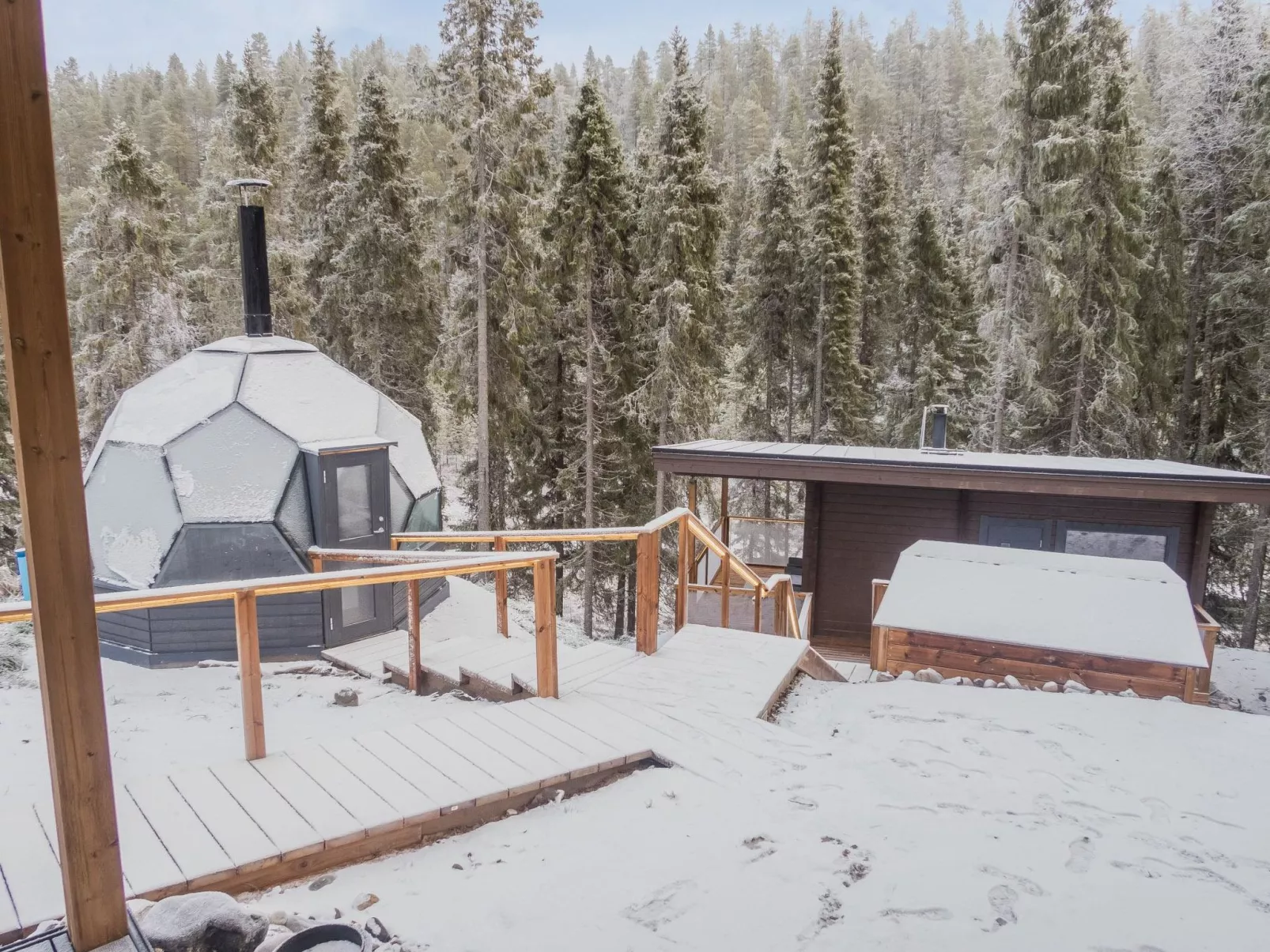 Villa ukkometso-Dedans