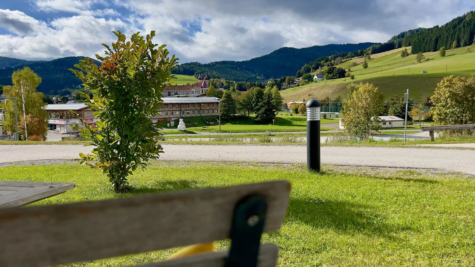 Winzerchalet-Aussicht Sommer