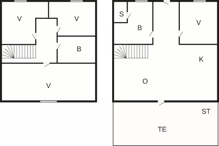 6 Personen Ferienhaus in Sørbøvåg-Grundriss