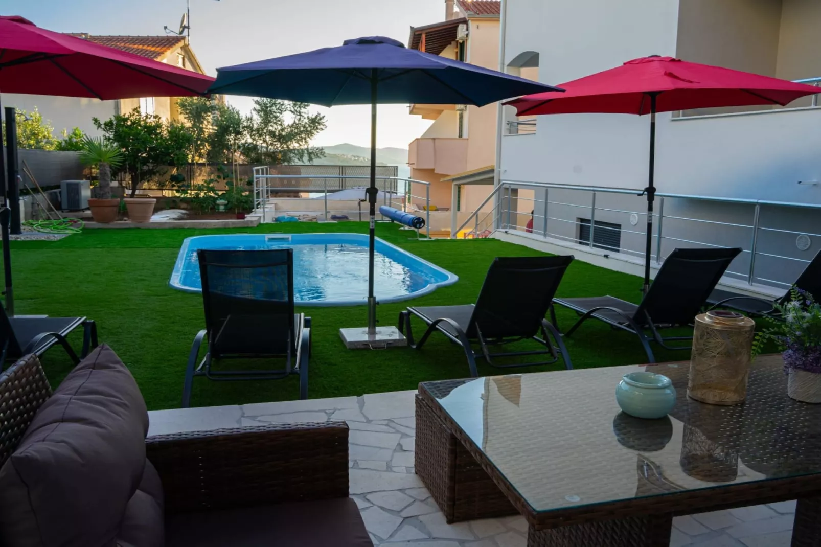 One-Bedroom apartment Standard (A2)-Schwimmbad