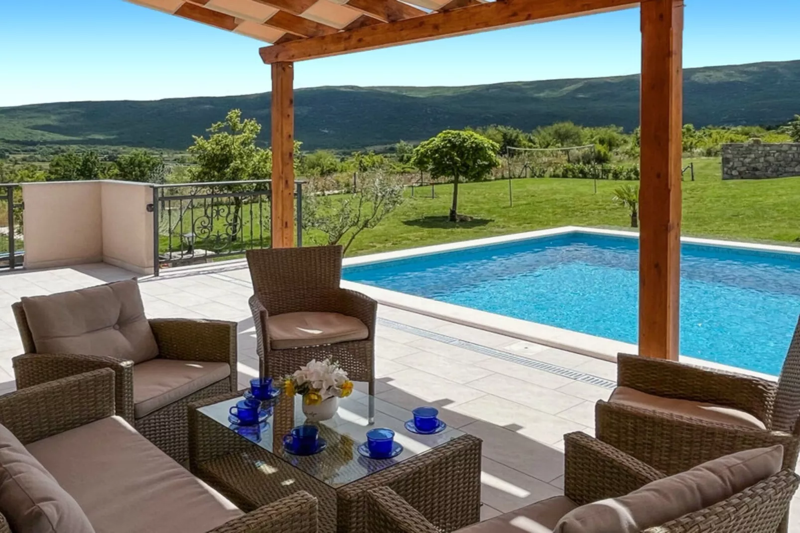 Villa Maria with Outdoor Pool - Five Bedroom Villa with Outdoor Pool-Swimming pool