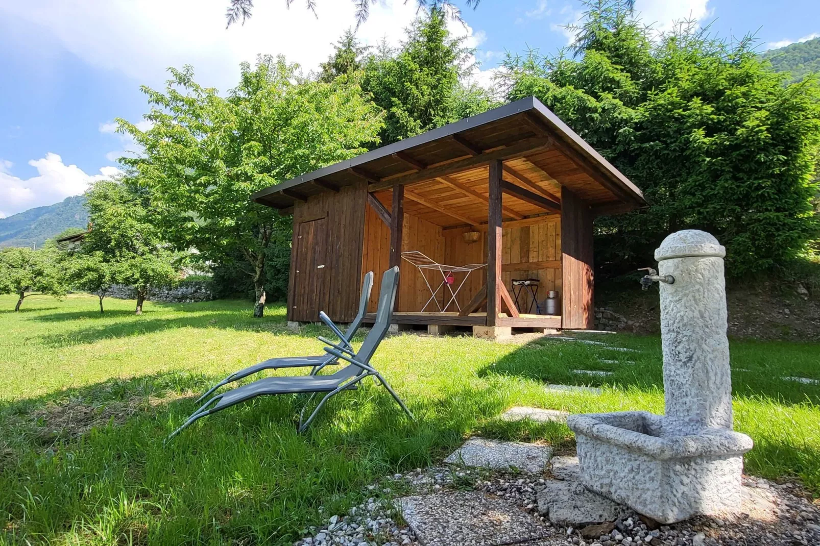 Peaceful Countryside Holiday Home with Terrace - One Bedroom Holiday Home with Terrace-Outdoor