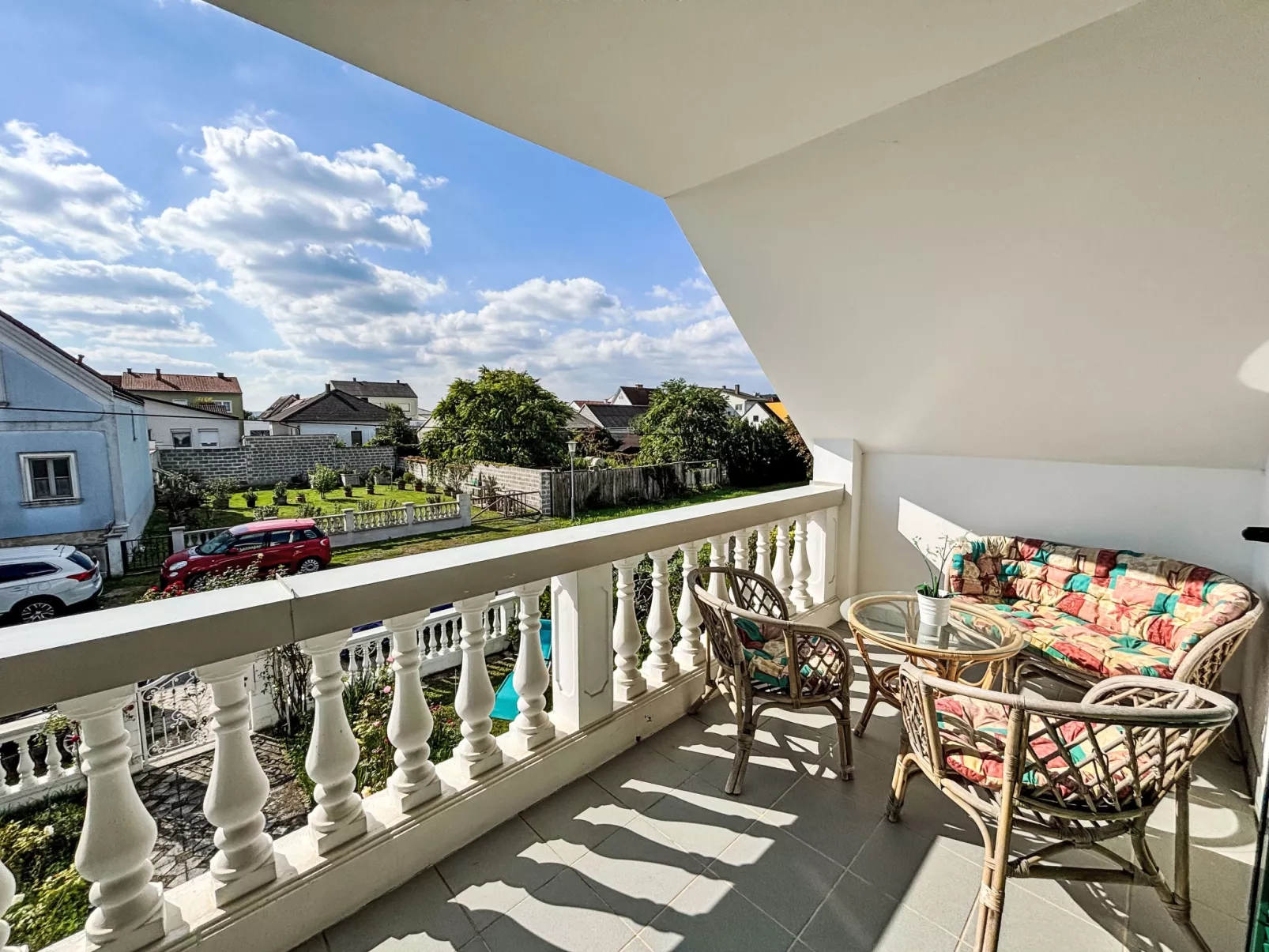 Großmutters Ferienhaus-Draußen