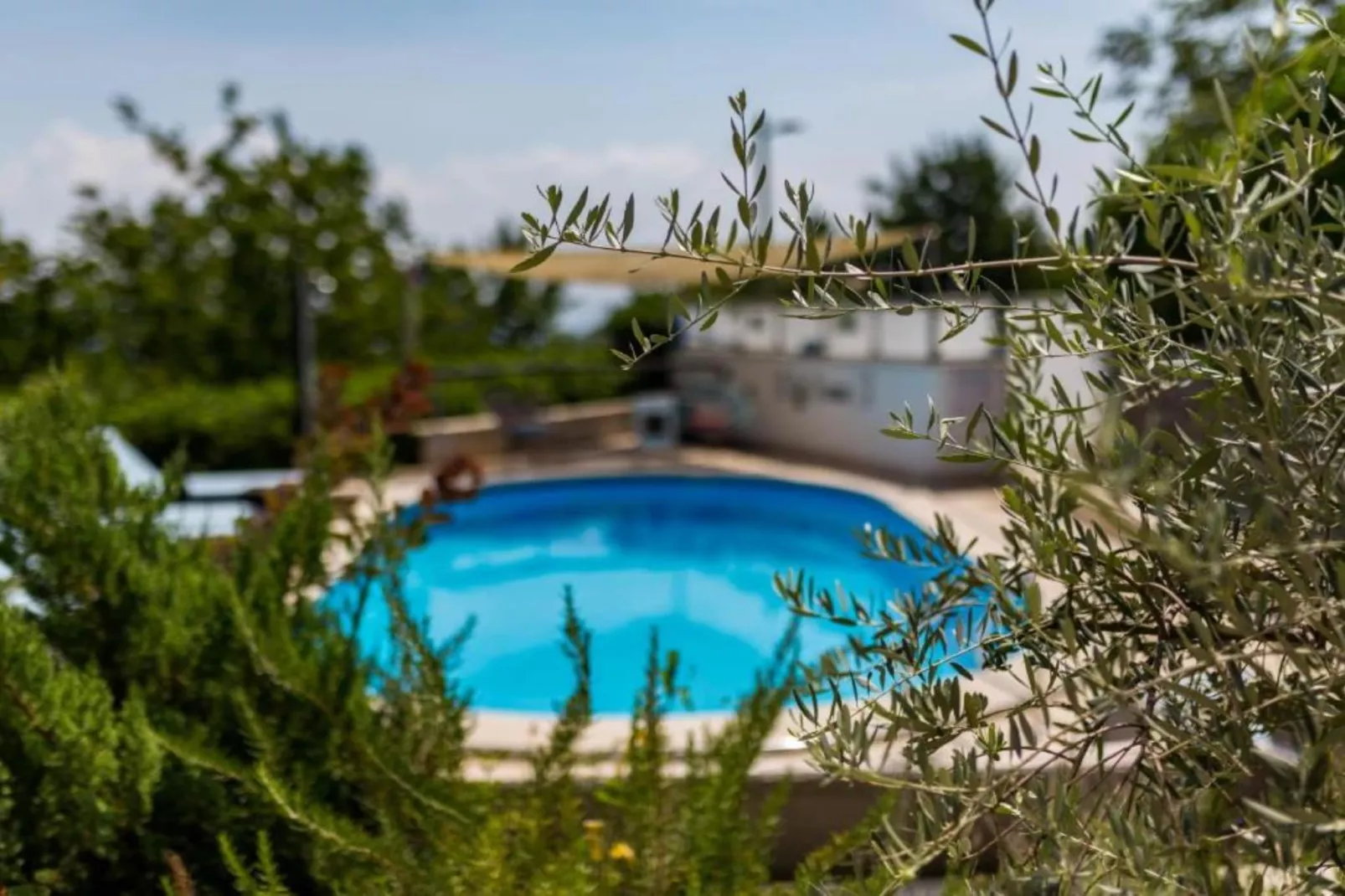 Apartments Melanie - Oprić Hills Studio apartment with balcony (C)-Piscine