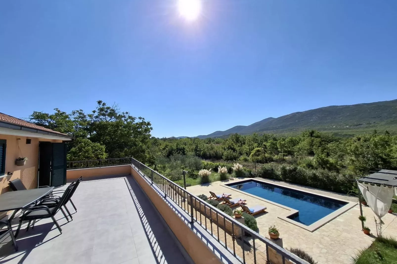 Villa Vinka - Three Bedroom Villa with Swimming Pool-Terrasse