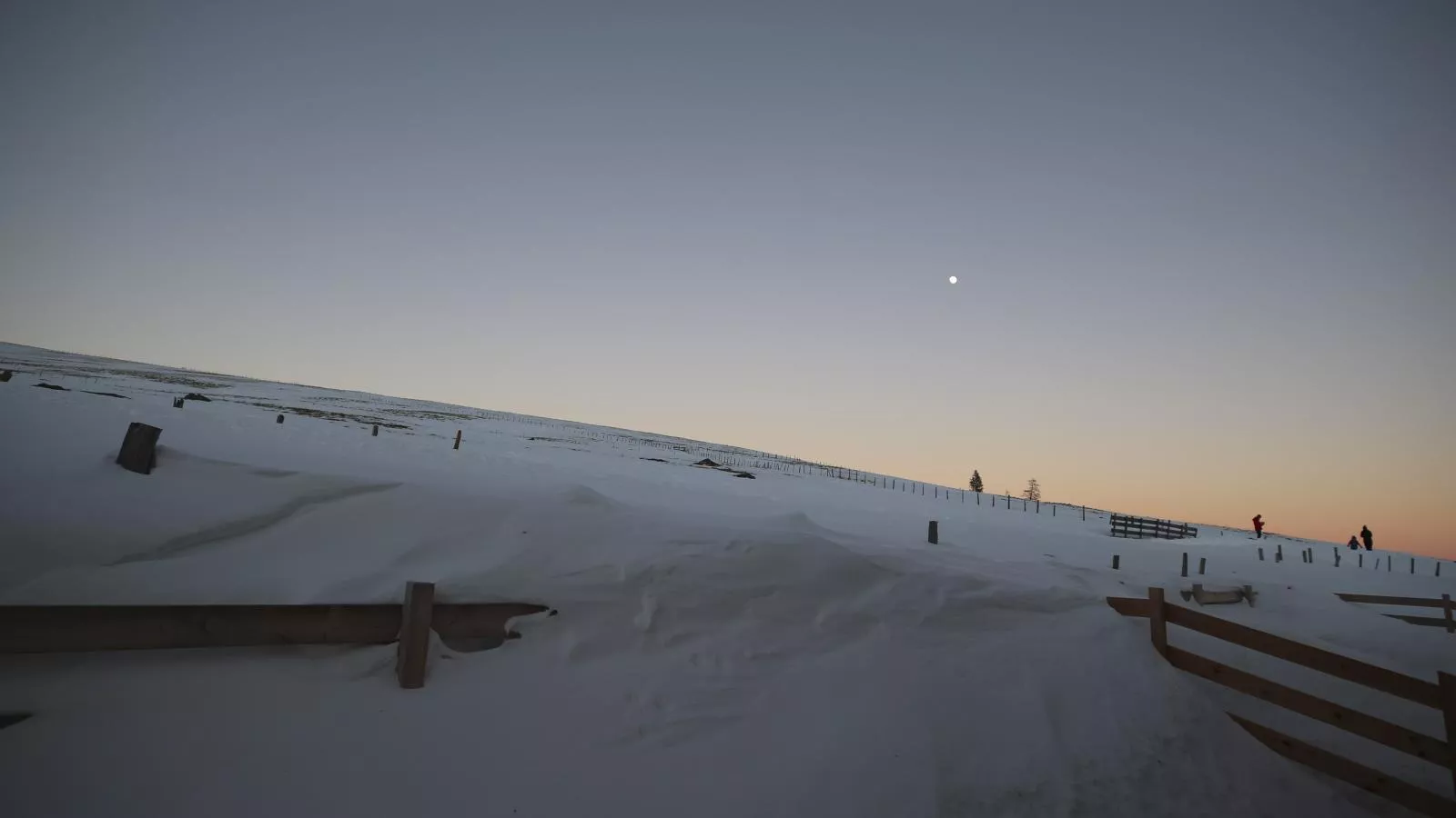 Designchalets Falkertsee-View in winter