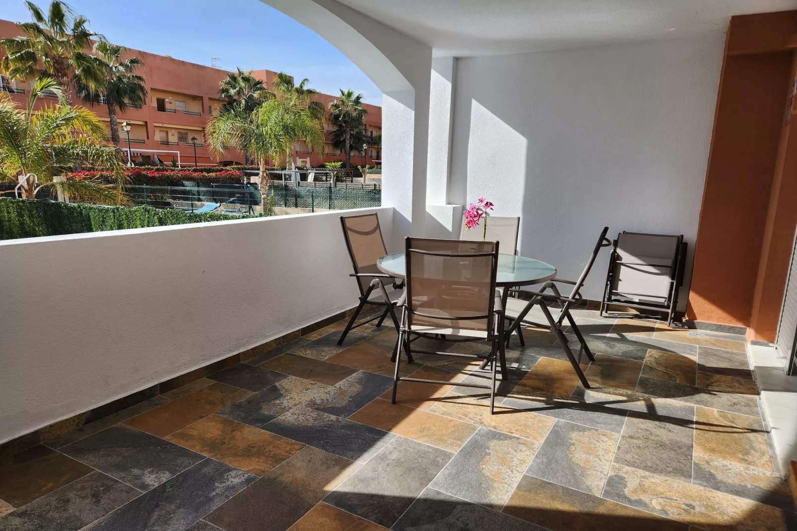 CT 362 AL - Primera Linea - Beachfront - Vera Playa-Terrace balcony