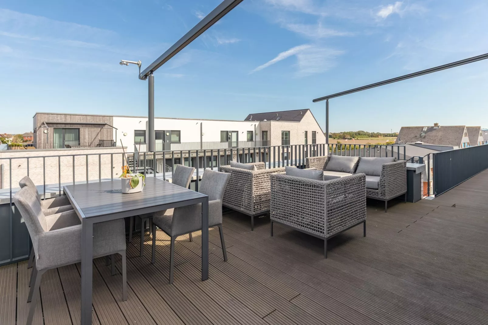 Penthouse de Luxe auf Nordstrand-Terrasse / balcon