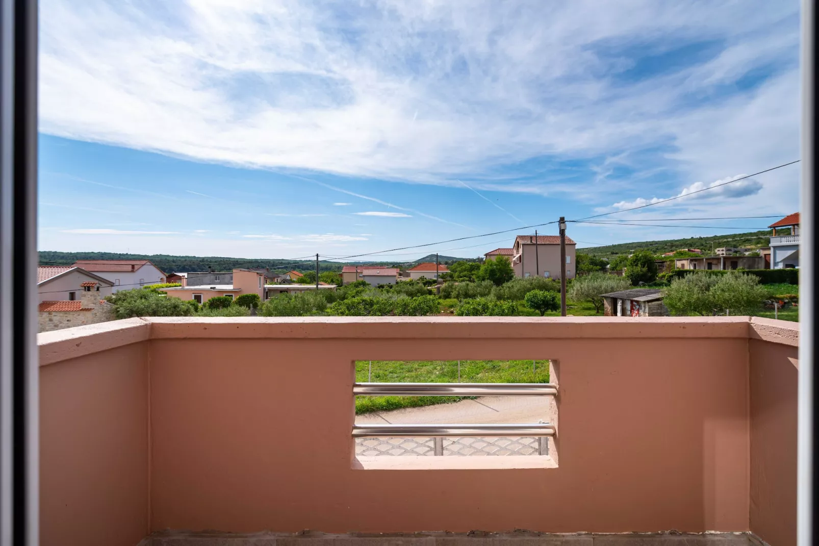 Sea view apartment Nika-Terrace balcony