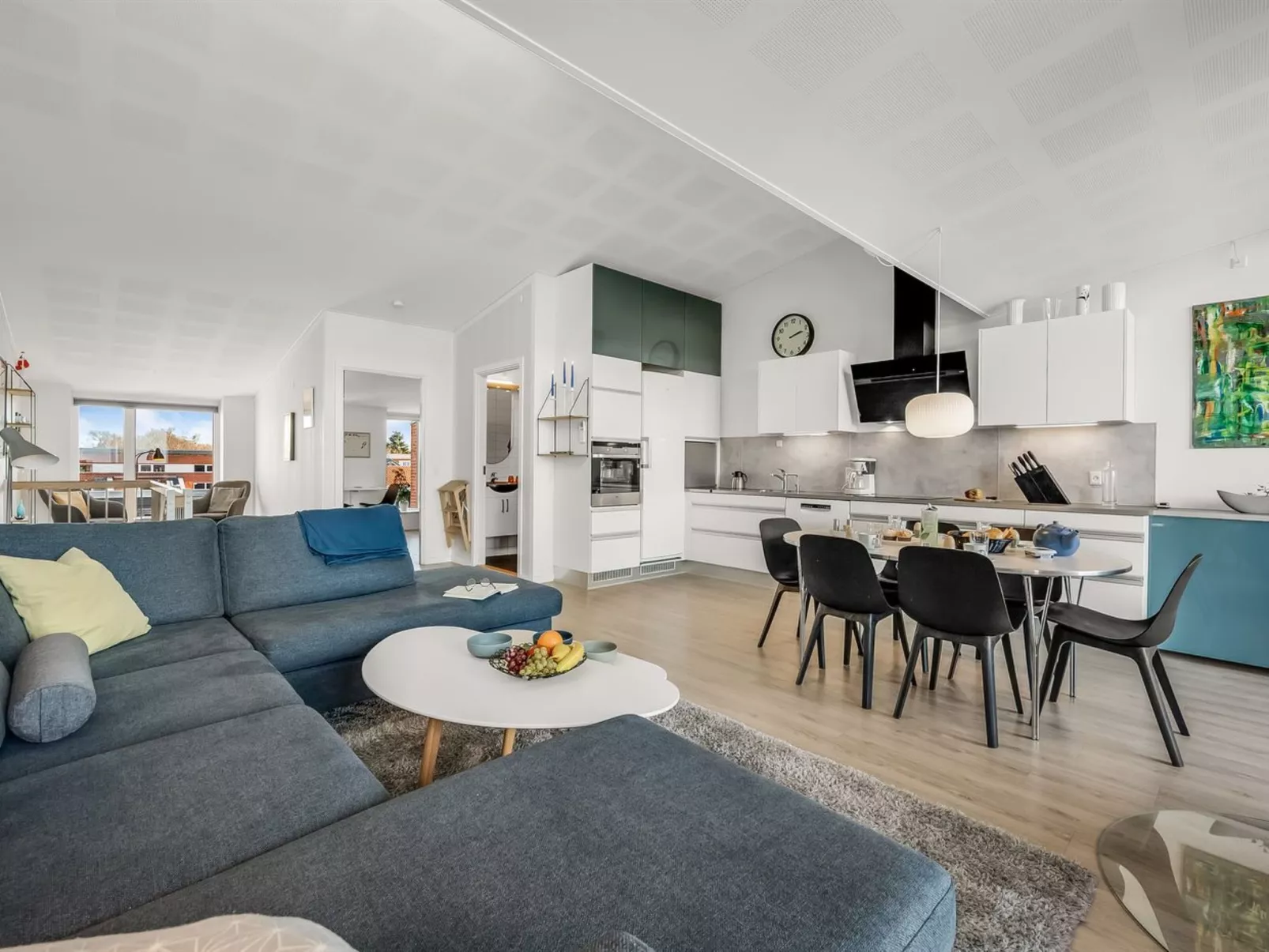 "Gustav" - 100m to the fjord-Dedans