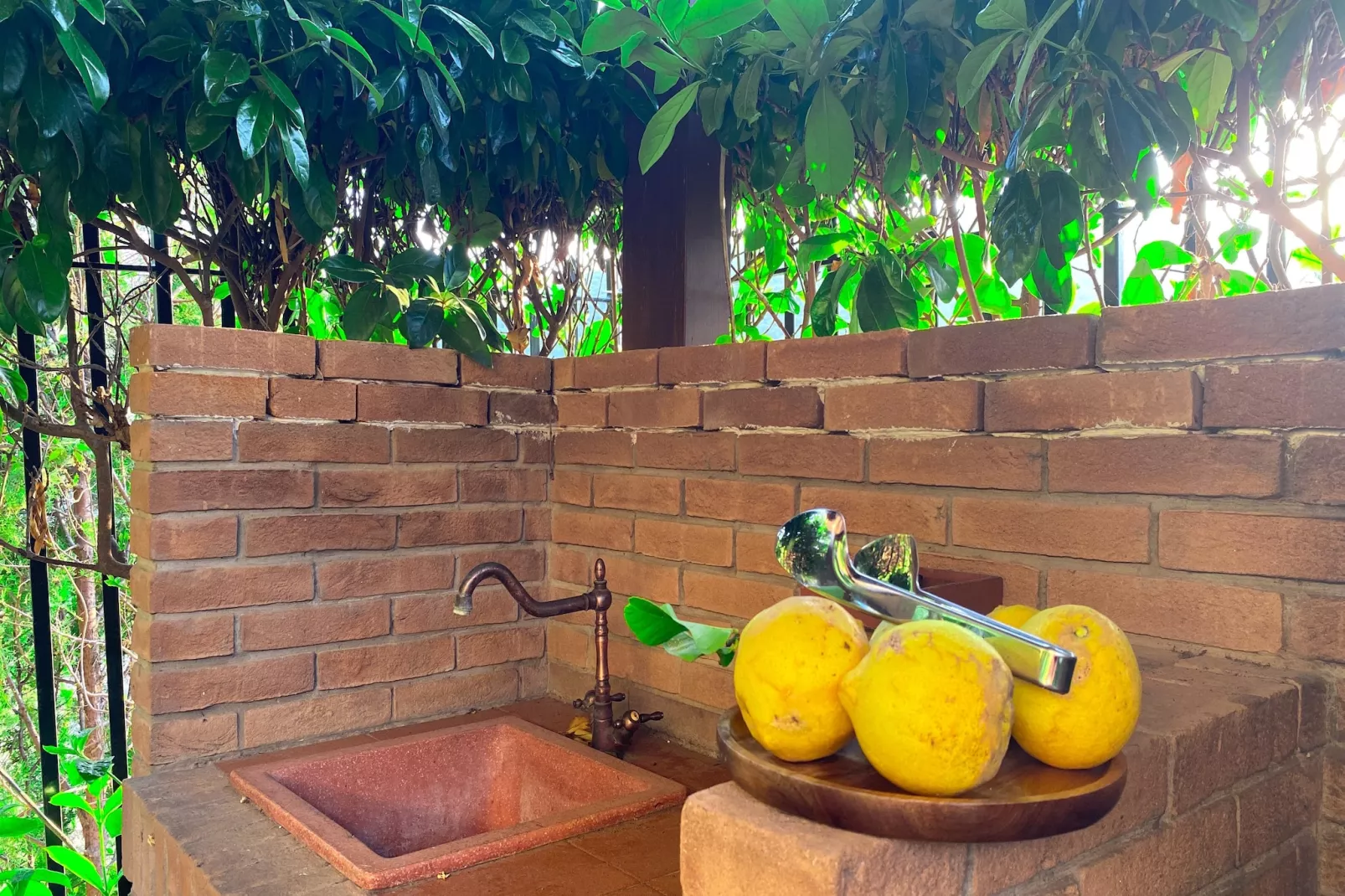 Villa Melograno-Gardens in summer